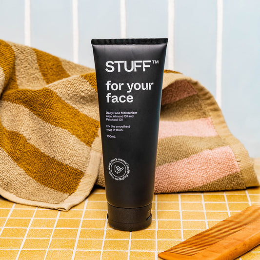 Mens Face Moisturiser by Stuff that Matters