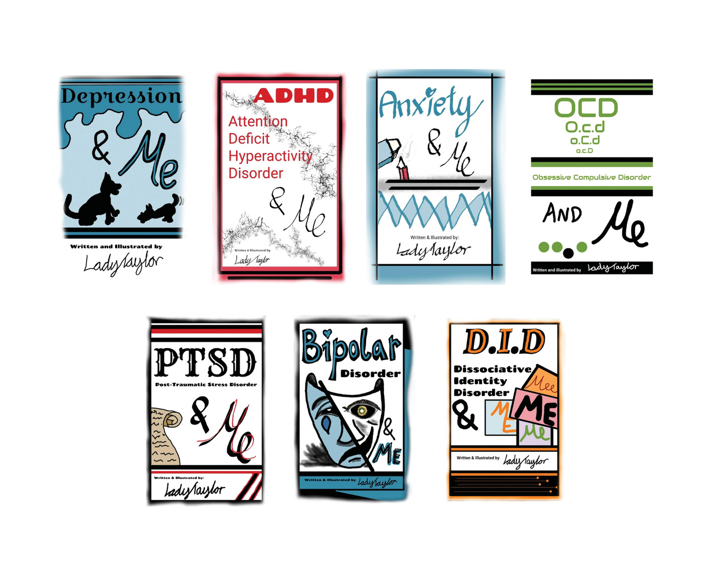 Lady Taylor Collection - Mental Health Books