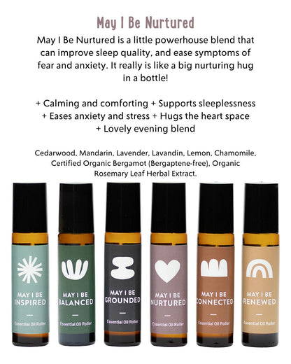 Pulse Point Roller Essential Oil Blends + Affirmations