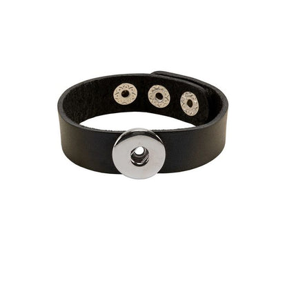 Message Bracelet on Genuine Leather