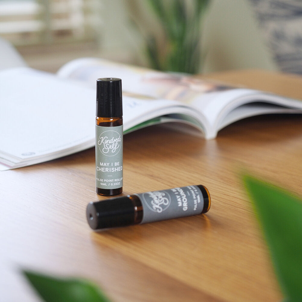 Pulse Point Roller Essential Oil Blends + Affirmations