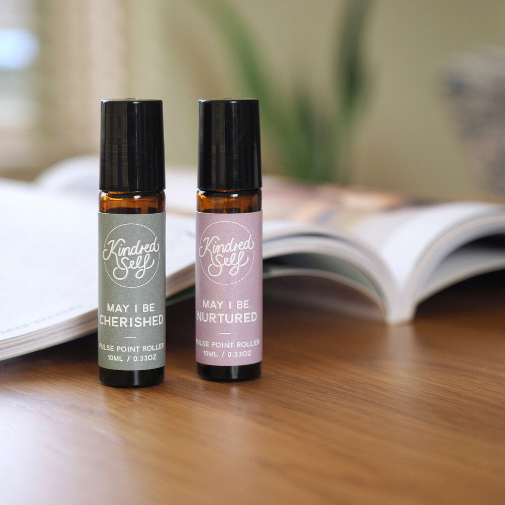 Pulse Point Roller Essential Oil Blends + Affirmations