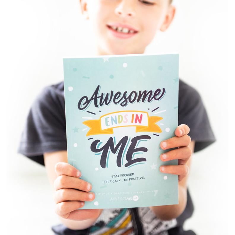 Gratitude Journal for tweens and teens - Awesome Ends in ME - Resilient ME